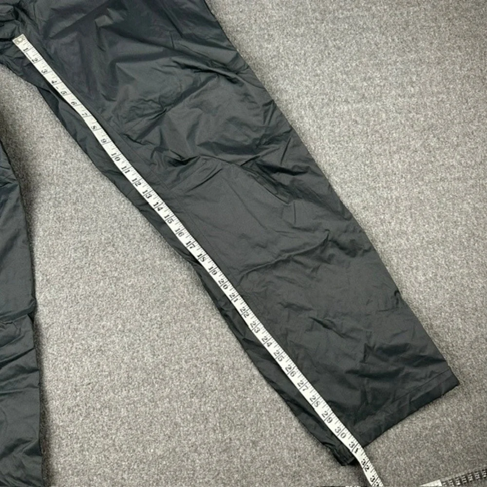 Outdoor Research Rampart Pants Mens Large Black Rain Shell Full Side Zip Hiking